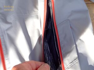 Detail of the Element Jacket's vent