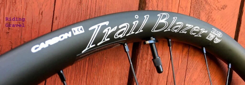 The Boyd Wheels Trail Blazer XC rim detail