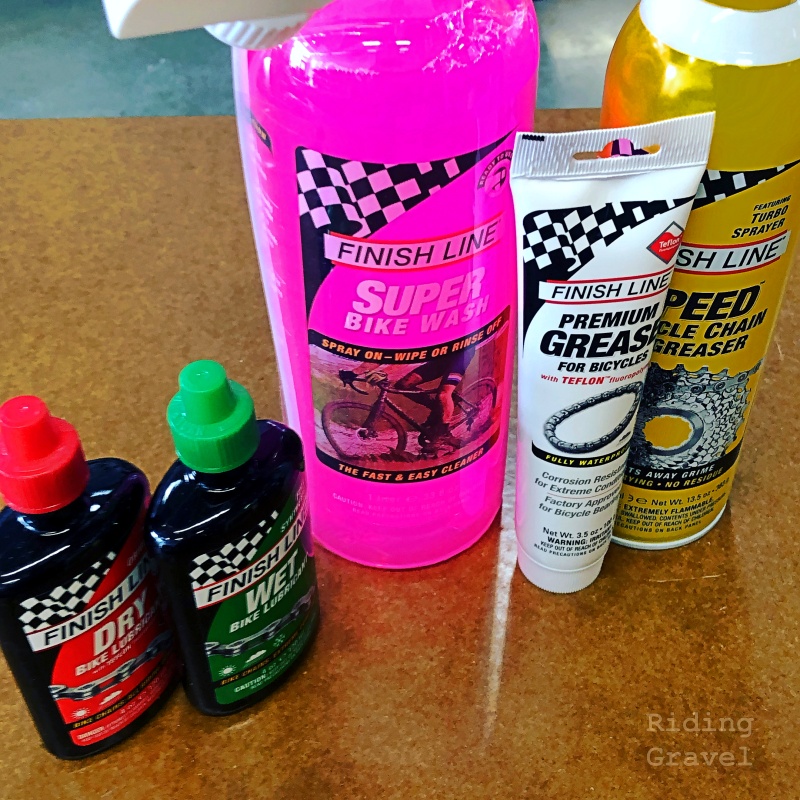 Various Finish Line products