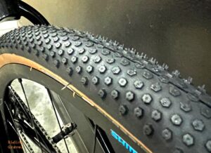Close up of the American Classic Aggregate tire