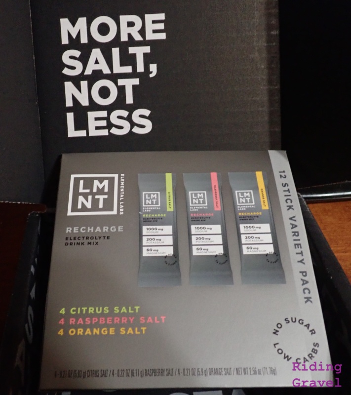 LMNT electrolyte additive in the variety pack offering