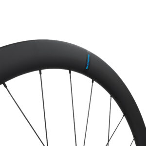 Detail of a new Shimano RS-710-46-TL rim