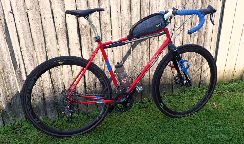GT's Raleigh Tamland Two mounted with the American Classic Kimberlite tires.