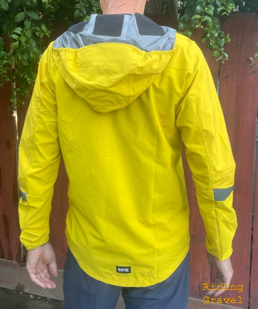 Rearview of the Lupra Jacket
