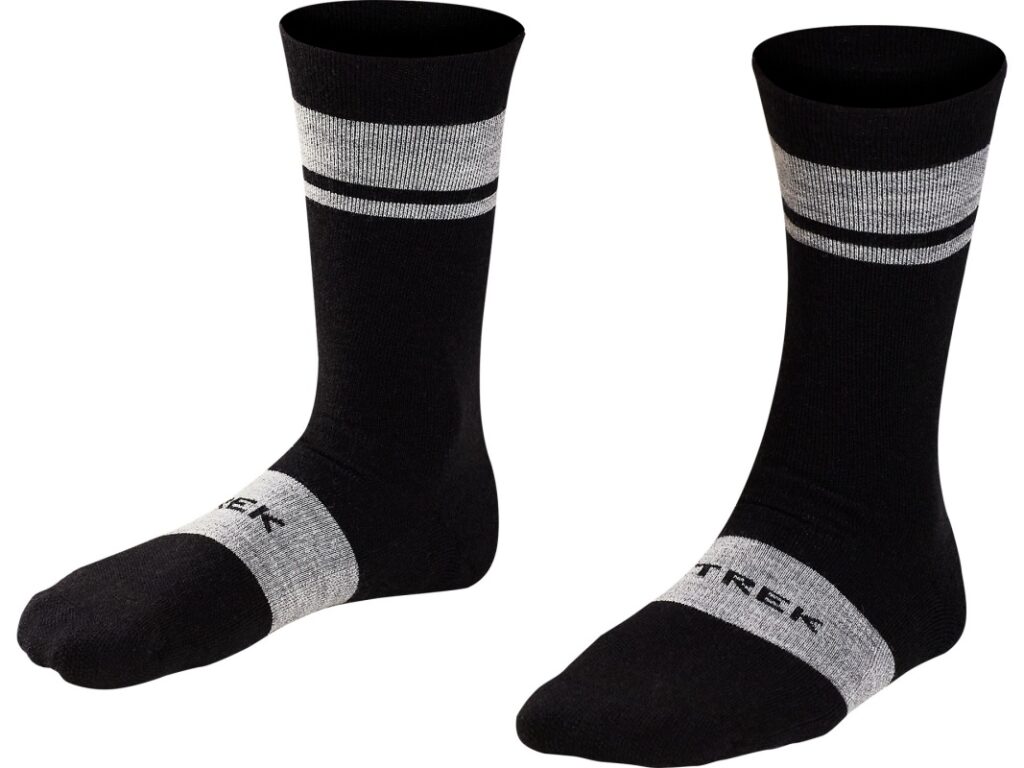 Stock image of the Trek Race Crew Cushioned Merino Socks