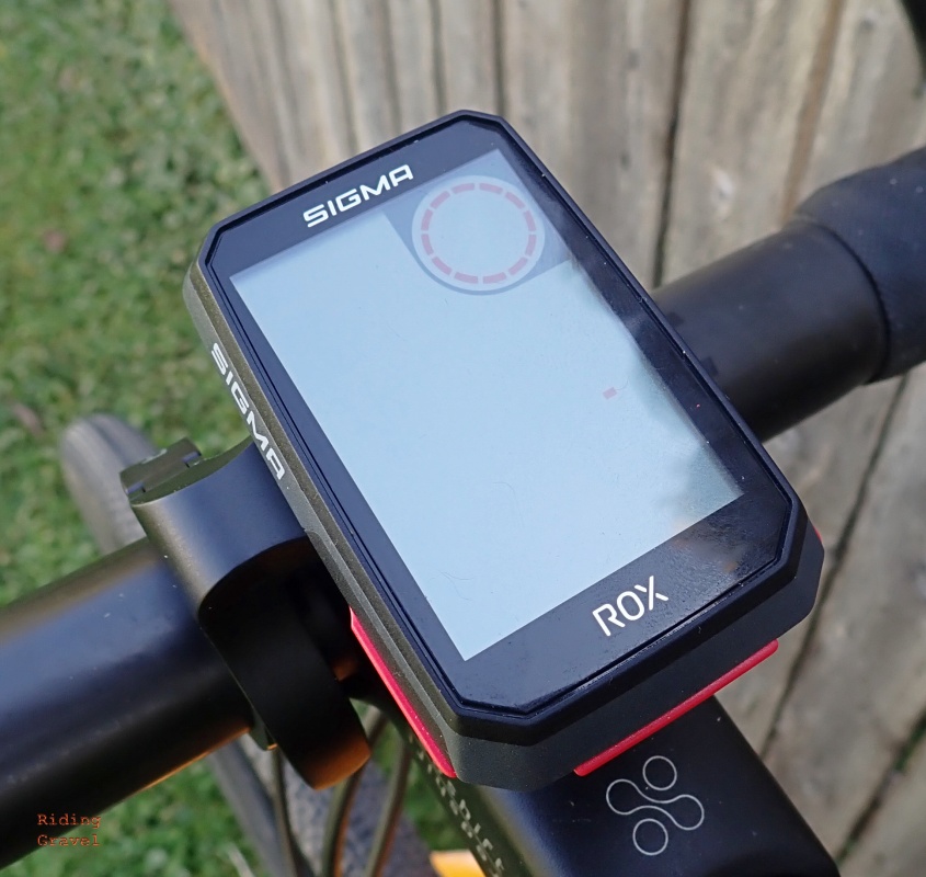 SIGMA ROX 4.0 on GT's bike