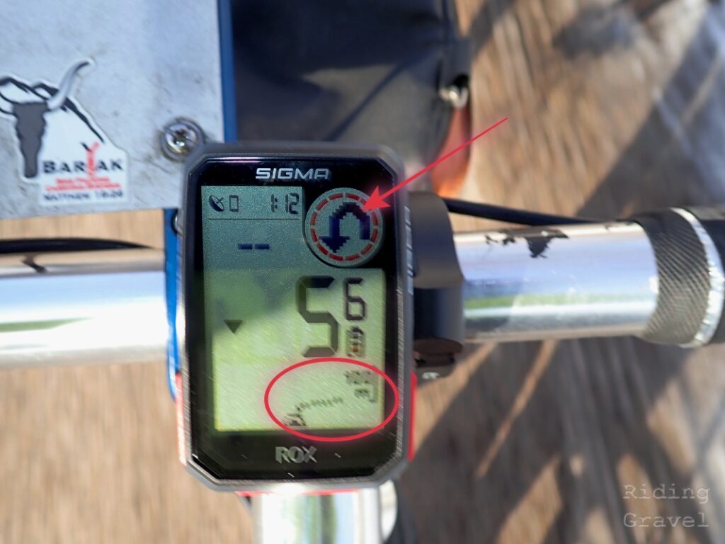 Sigma ROX 4.0 GPS Cycling Computer: At The Finish - Riding Gravel