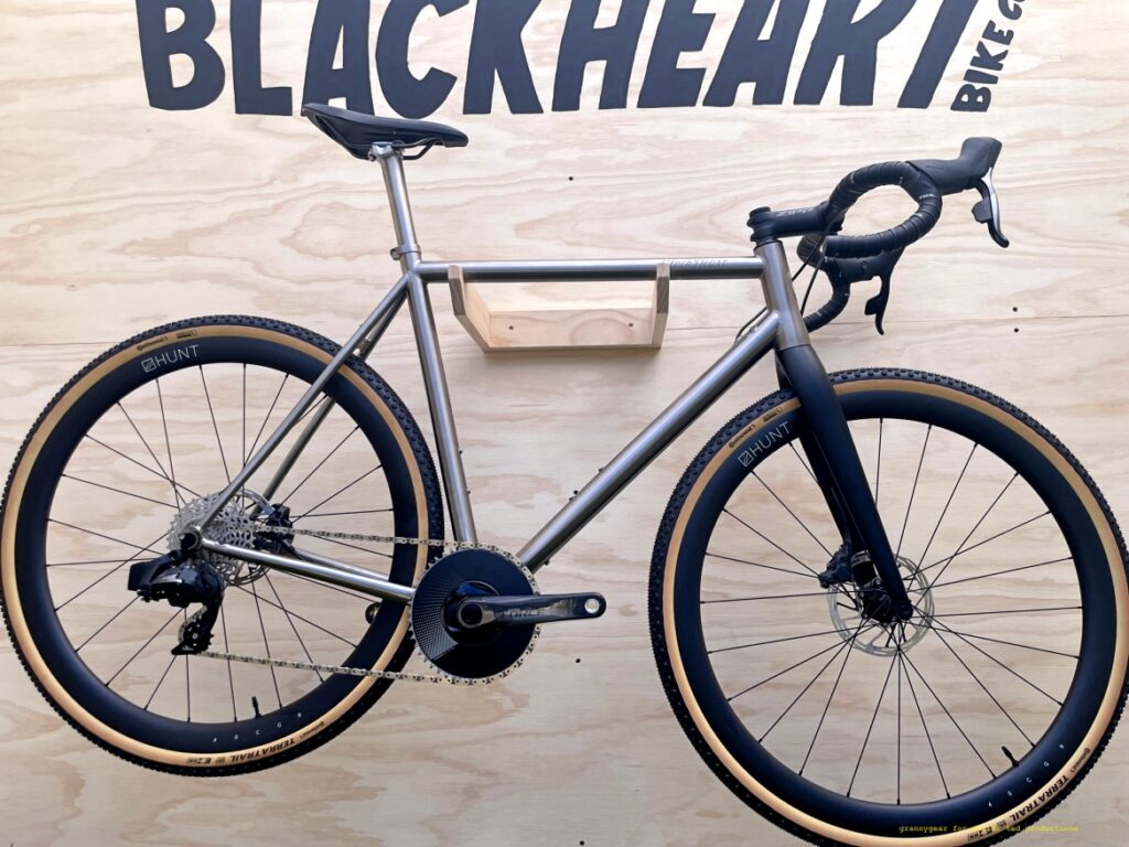 Titanium BlackHeart bike