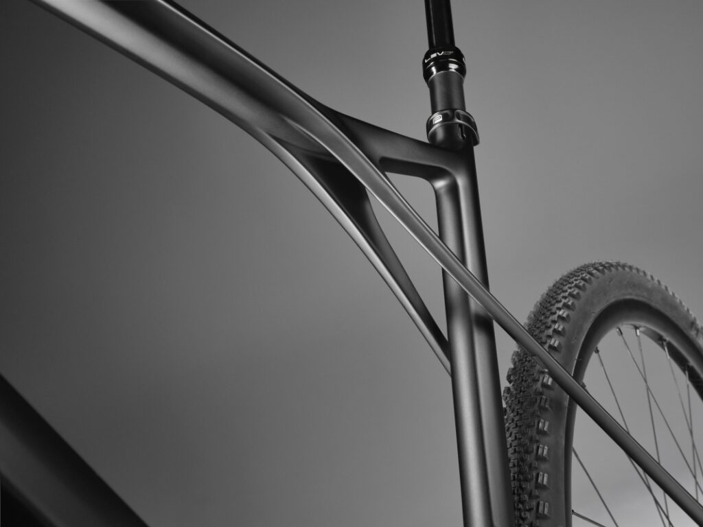 Image showing redesigned top-tube/seat stay junction