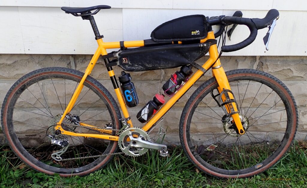 Image of a bicycle with Enduro products installed. 