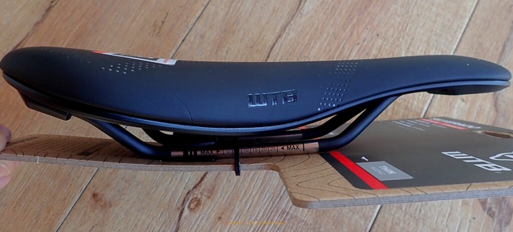 The profile of the new WTB Silverado saddle